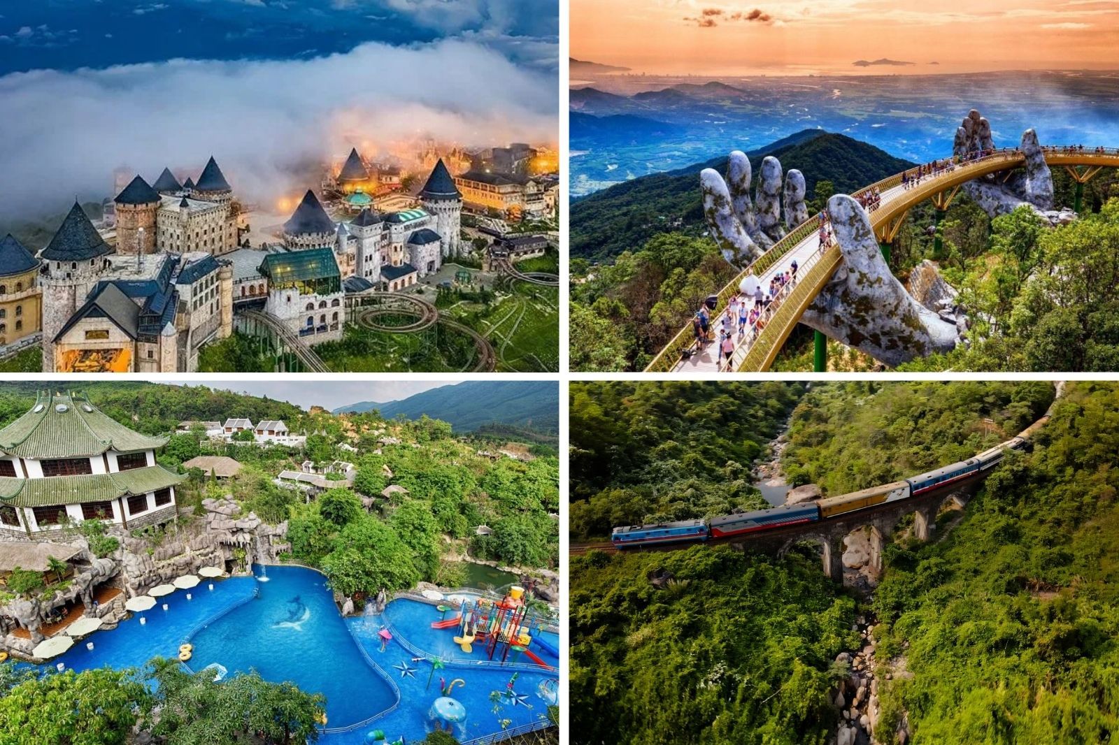 Một số địa điểm gần khu vực Bà Nà