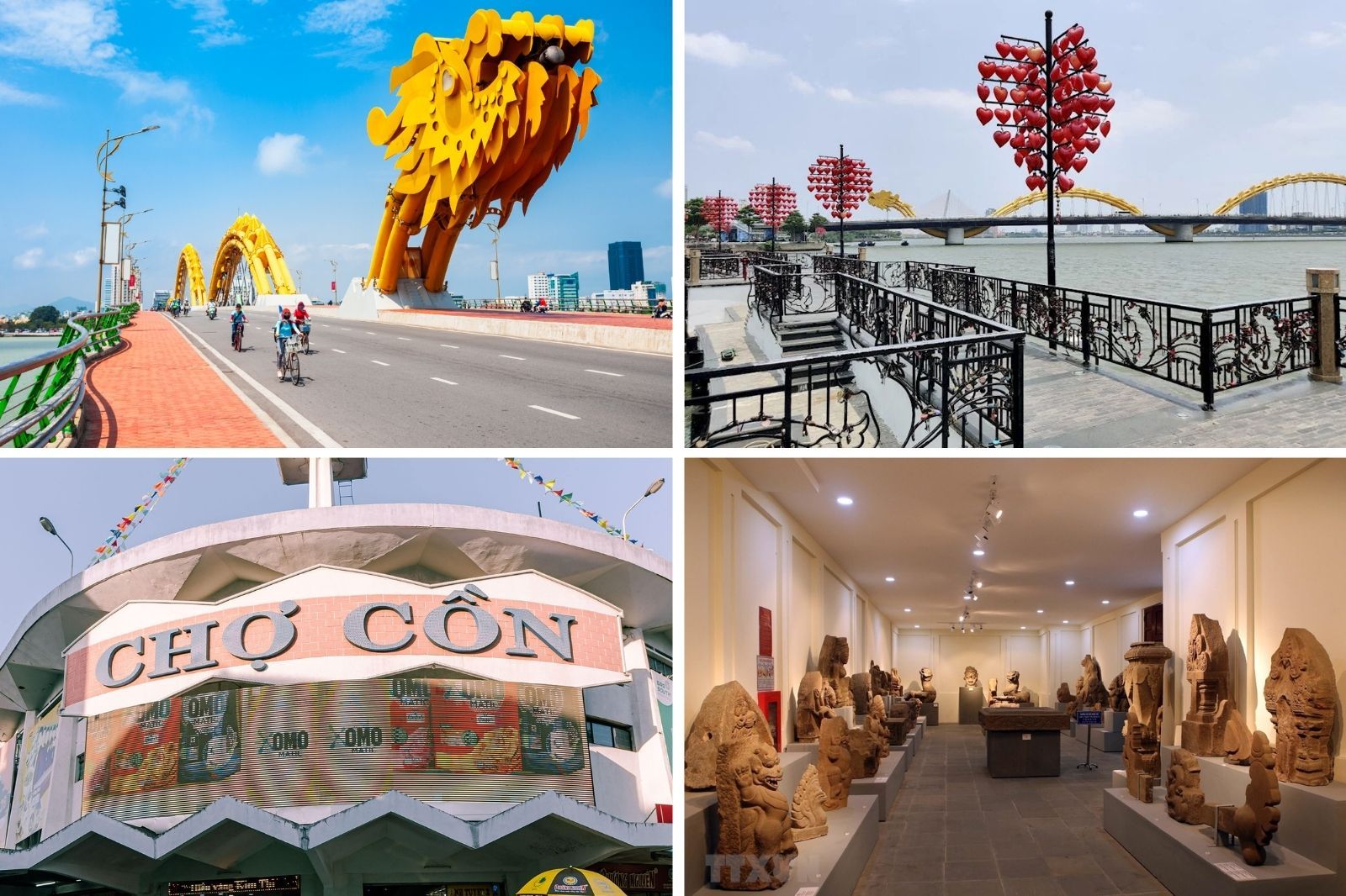 Một số địa điểm ở trung tâm Đà Nẵng