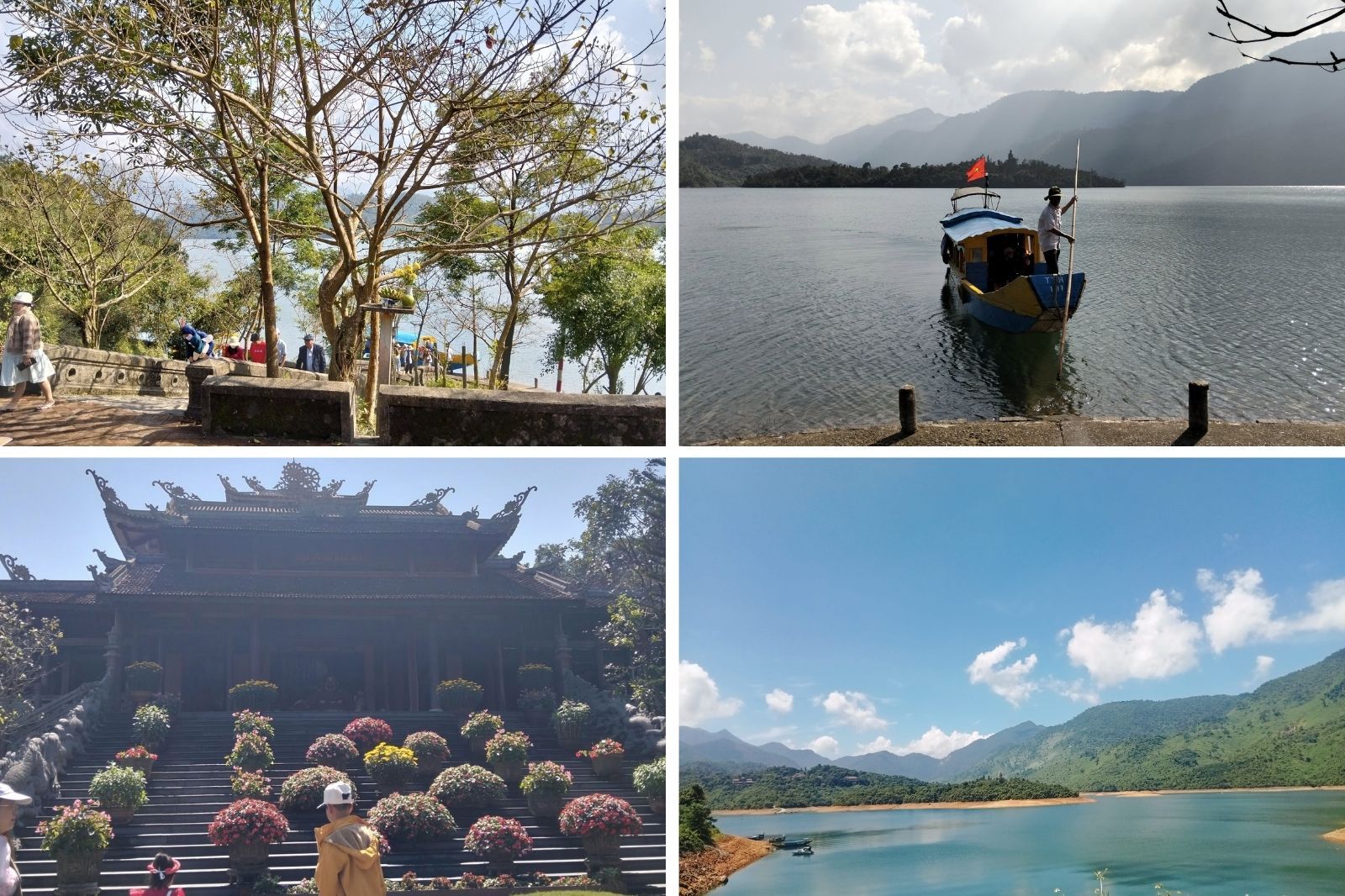 Một số dịch vụ khi du lịch hồ Truồi