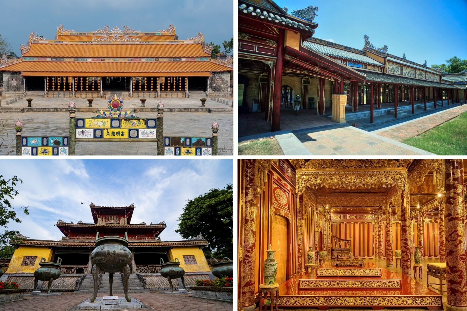 Một số điểm đến trong tour  