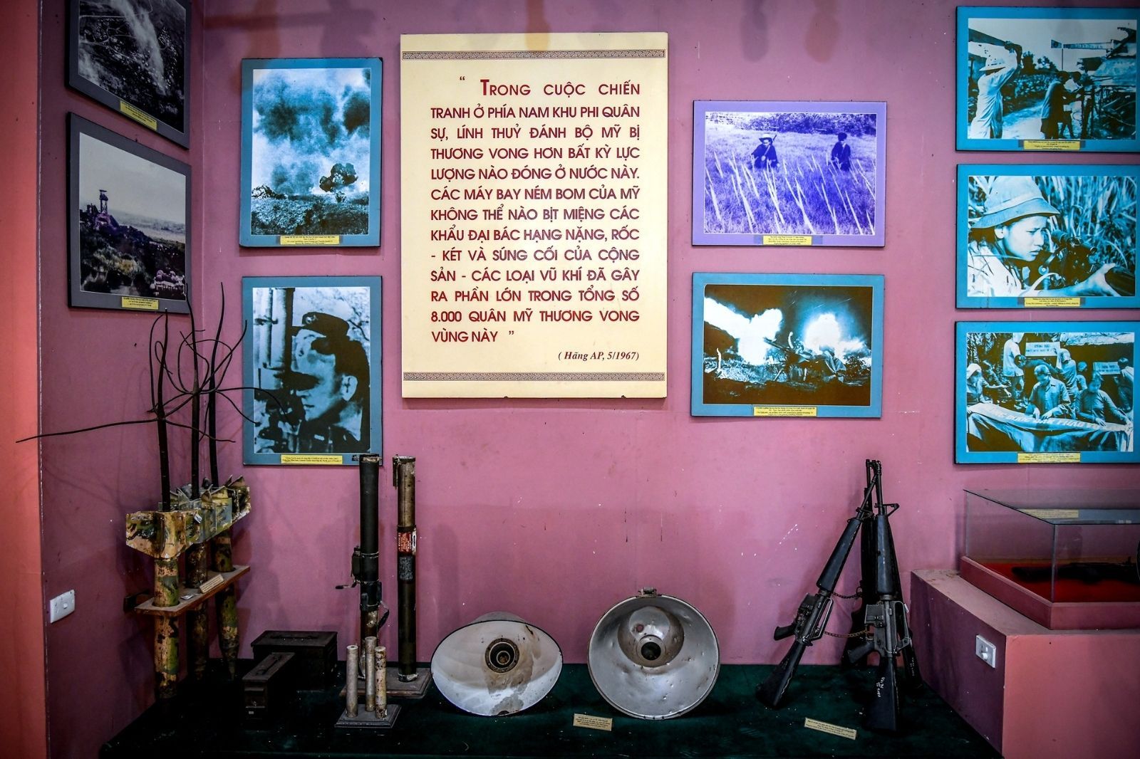 Một số hiện vật khác được trưng bày 