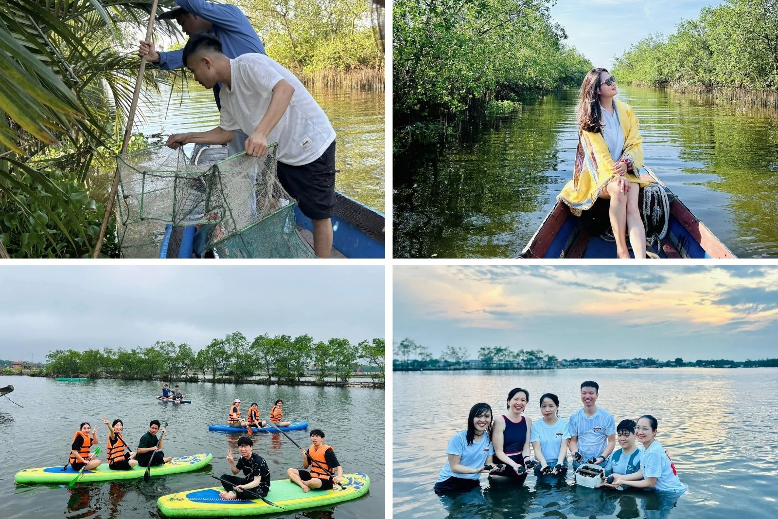 Một số trải nghiệm thú vị ở phá Tam Giang 