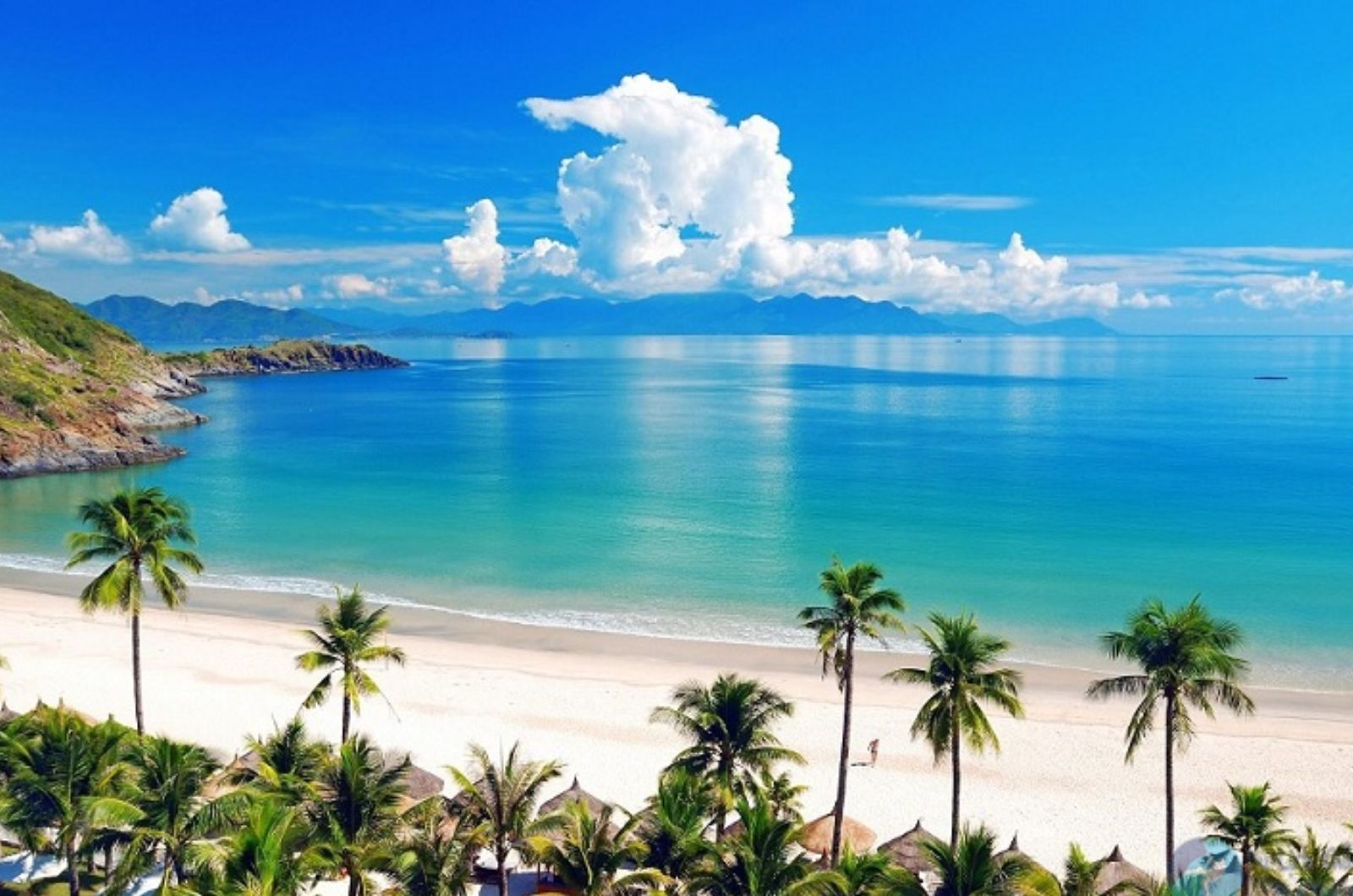 Một trong những bãi biển nổi tiếng ở Đà Nẵng 