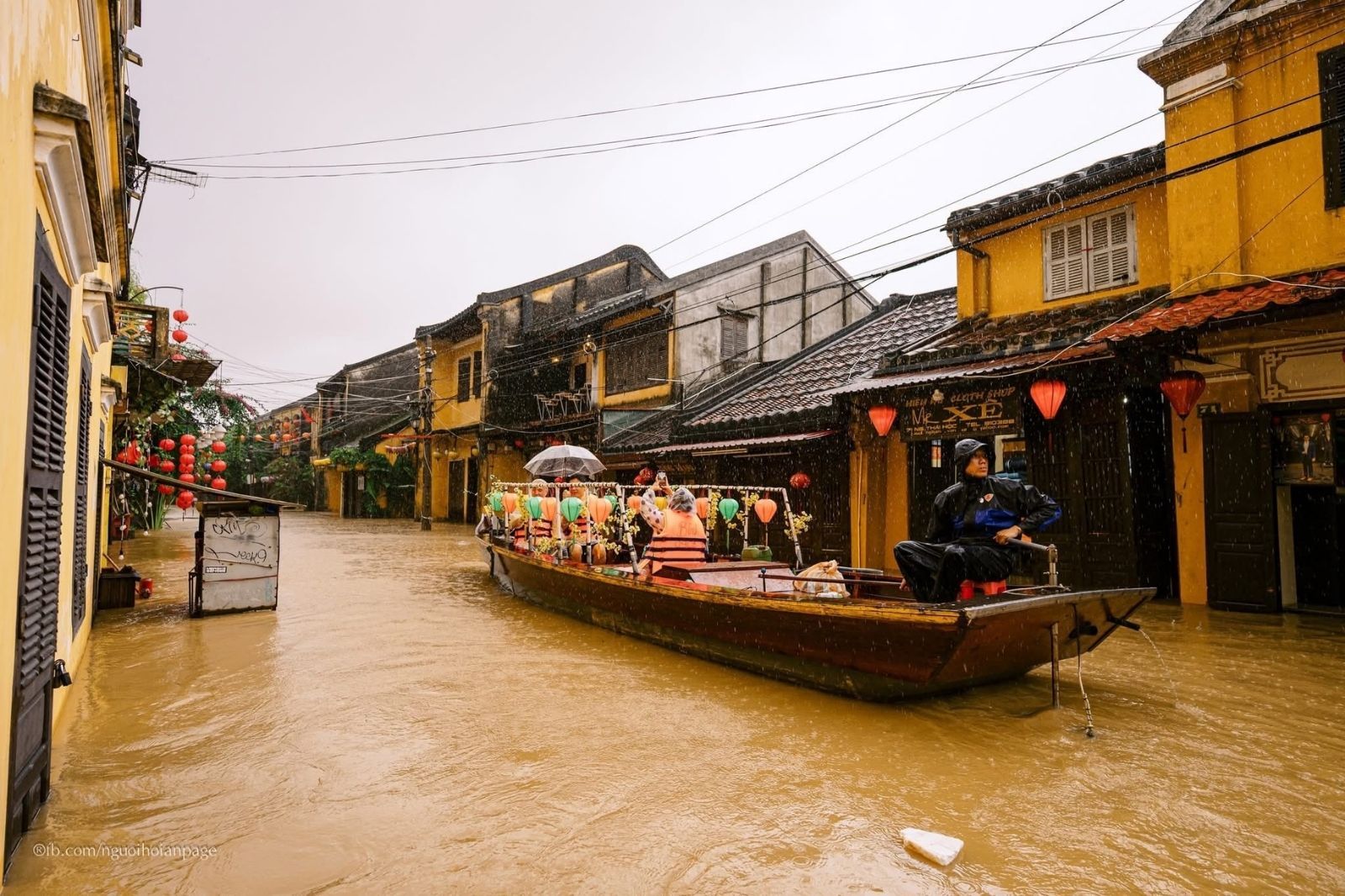 Mùa mưa ở Hội An bắt đầu từ cuối tháng 9