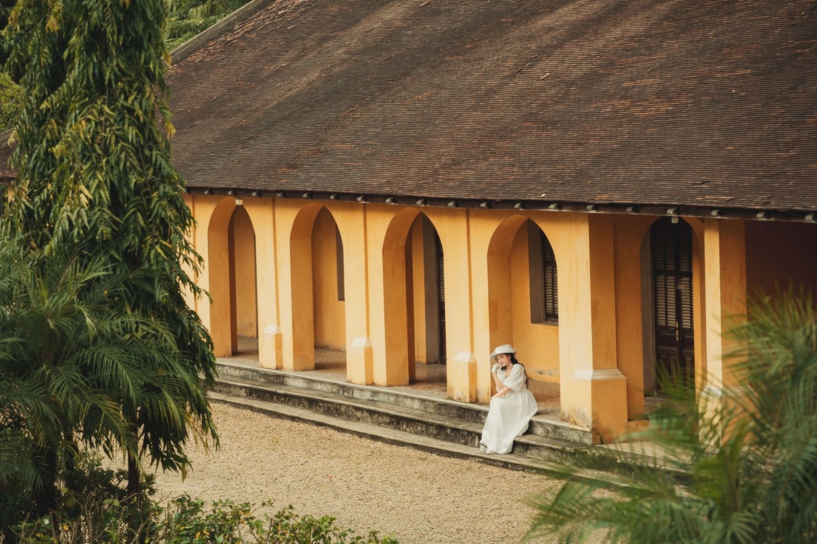 Nên chụp vào sáng sớm để có ánh nắng đẹp 