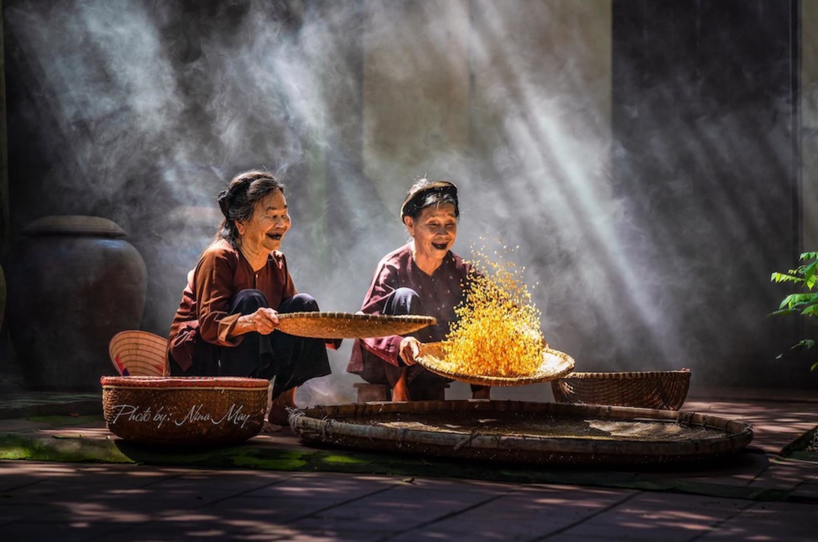 Nếp sinh hoạt của người dân ở làng cổ Đường Lâm 