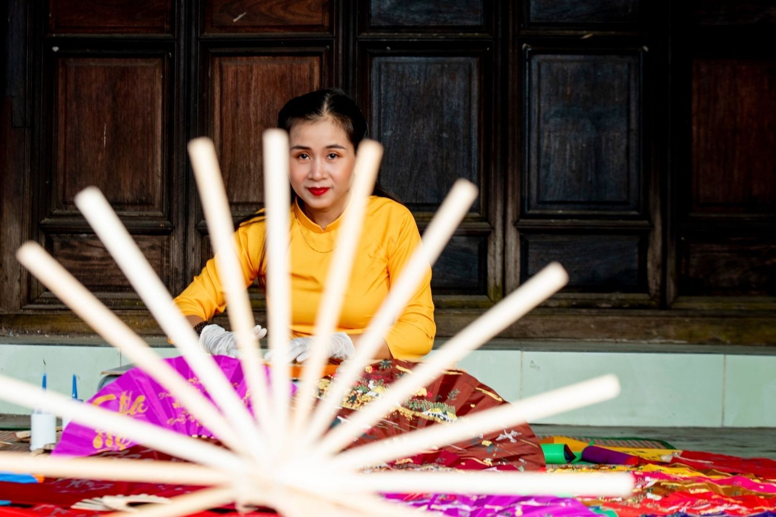 Nghề làm quạt đã được gìn giữ qua bao thế hệ ở Bao Vinh