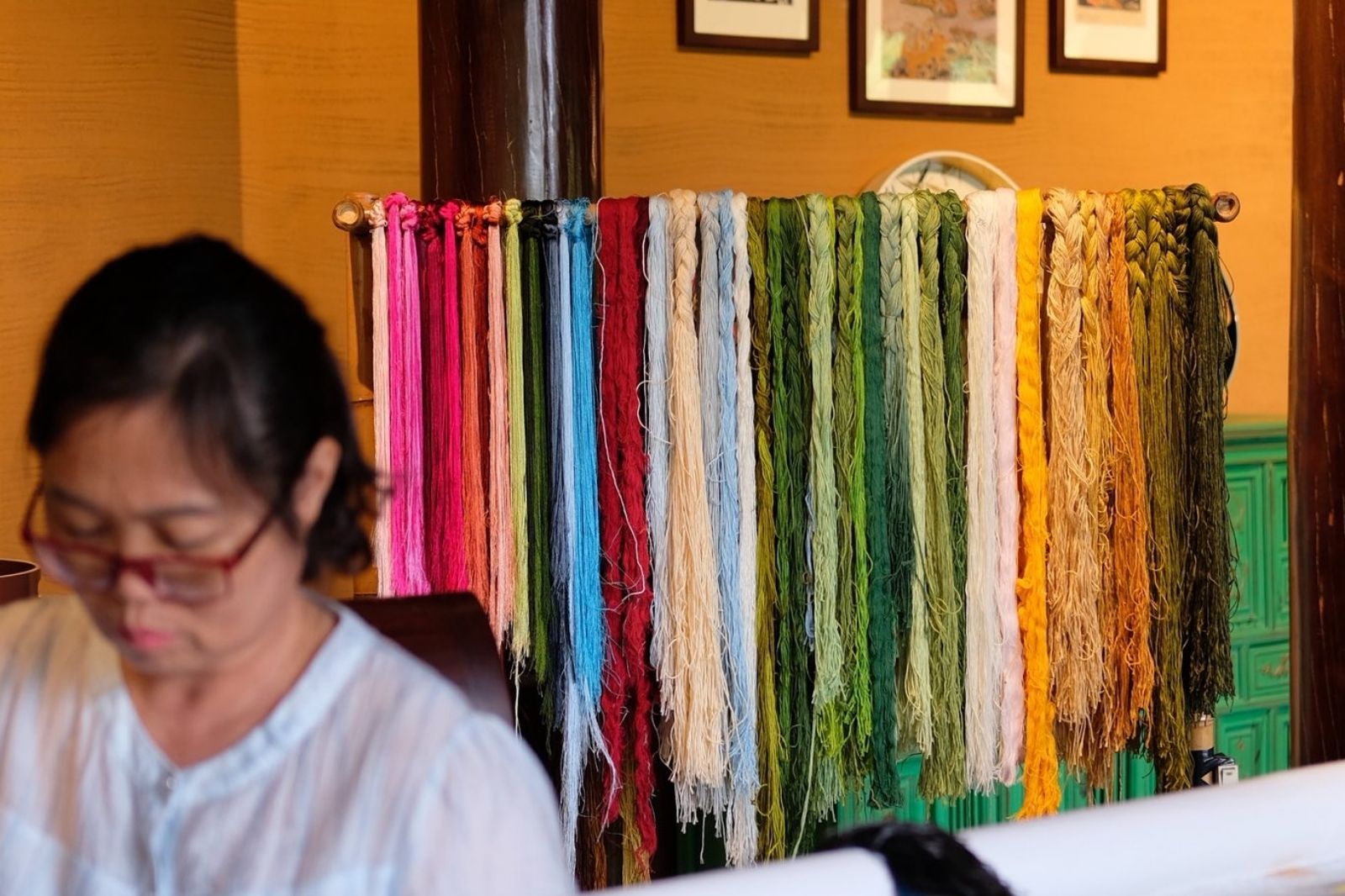 Nghề thêu ren đã xuất hiện từ lâu đời ở Ninh Bình