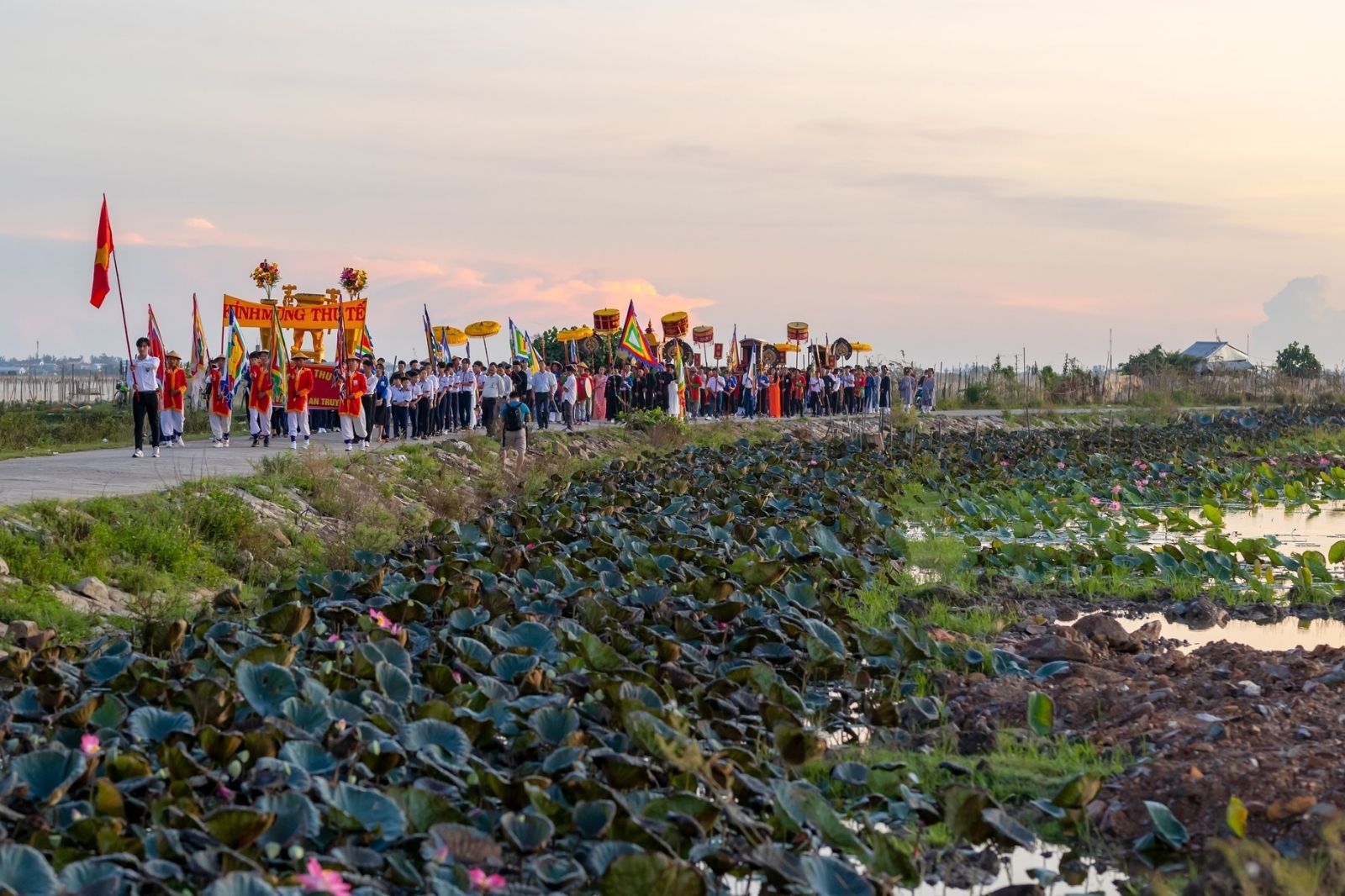 Lễ Thu tế là dịp để người dân trong làng ôn lại những giá trị truyền thống 