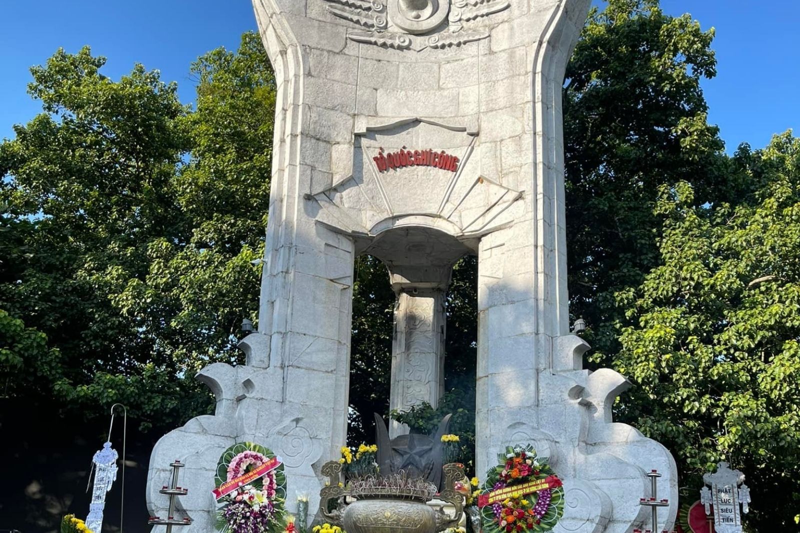 Nghĩa trang liệt sĩ Trường Sơn là nơi để bày tỏ lòng biết ơn