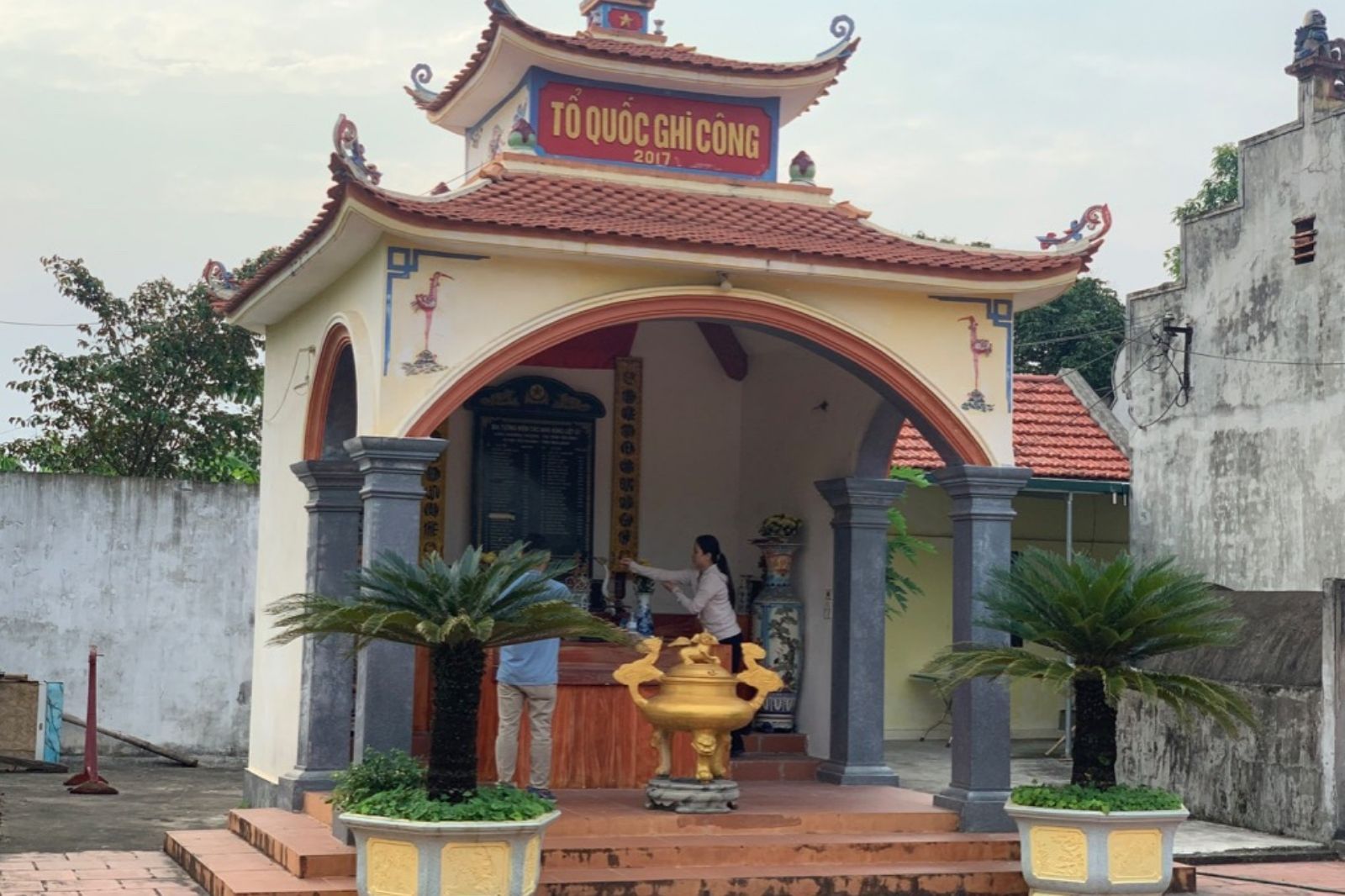 Ngôi đền đã tồn tại từ lâu đời