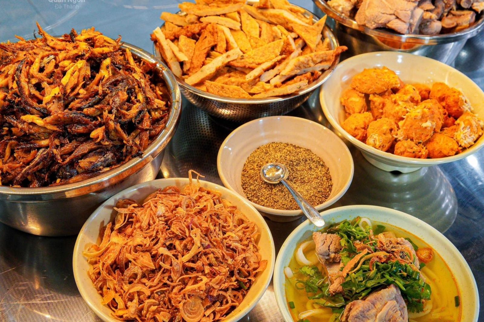 Nguyên liệu làm bánh canh cá nục Đà Nẵng