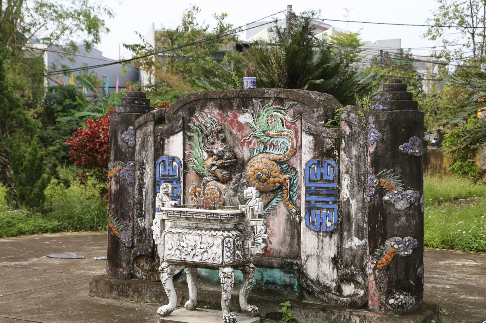 Tại nhà thờ tiền hiền Phong Lệ