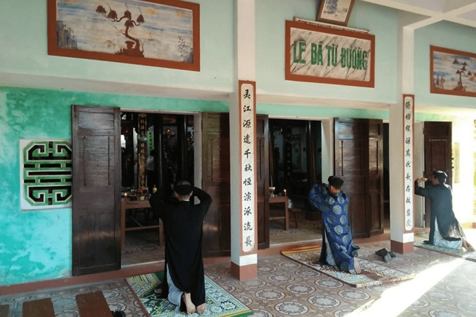 Những ngôi nhà còn giữ được nét cổ kính 