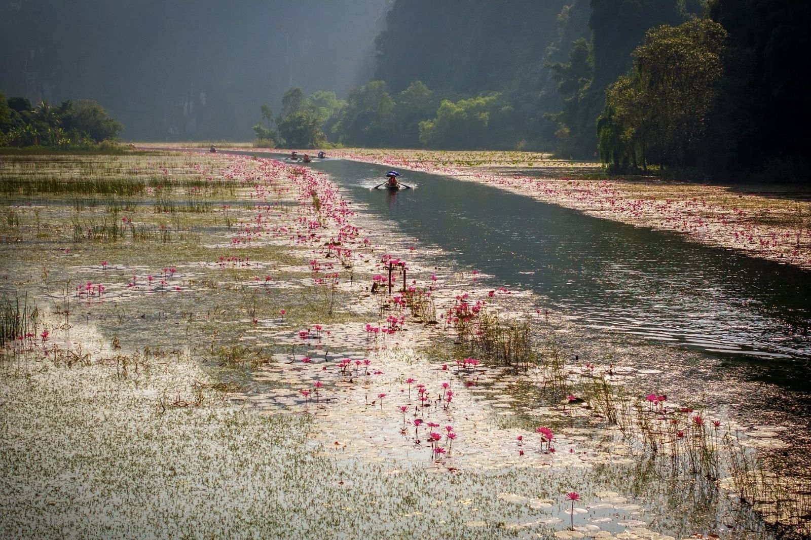 Ninh Bình nổi tiếng với hệ thống núi đá vôi hùng vĩ  