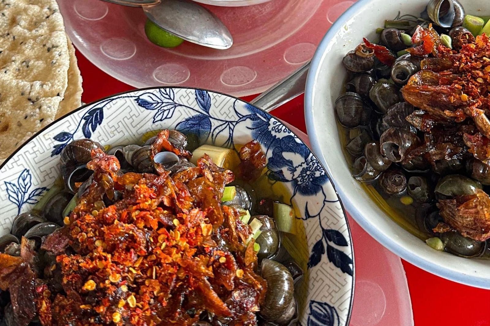 Ốc hút Điện Phương ở quán Hạnh 