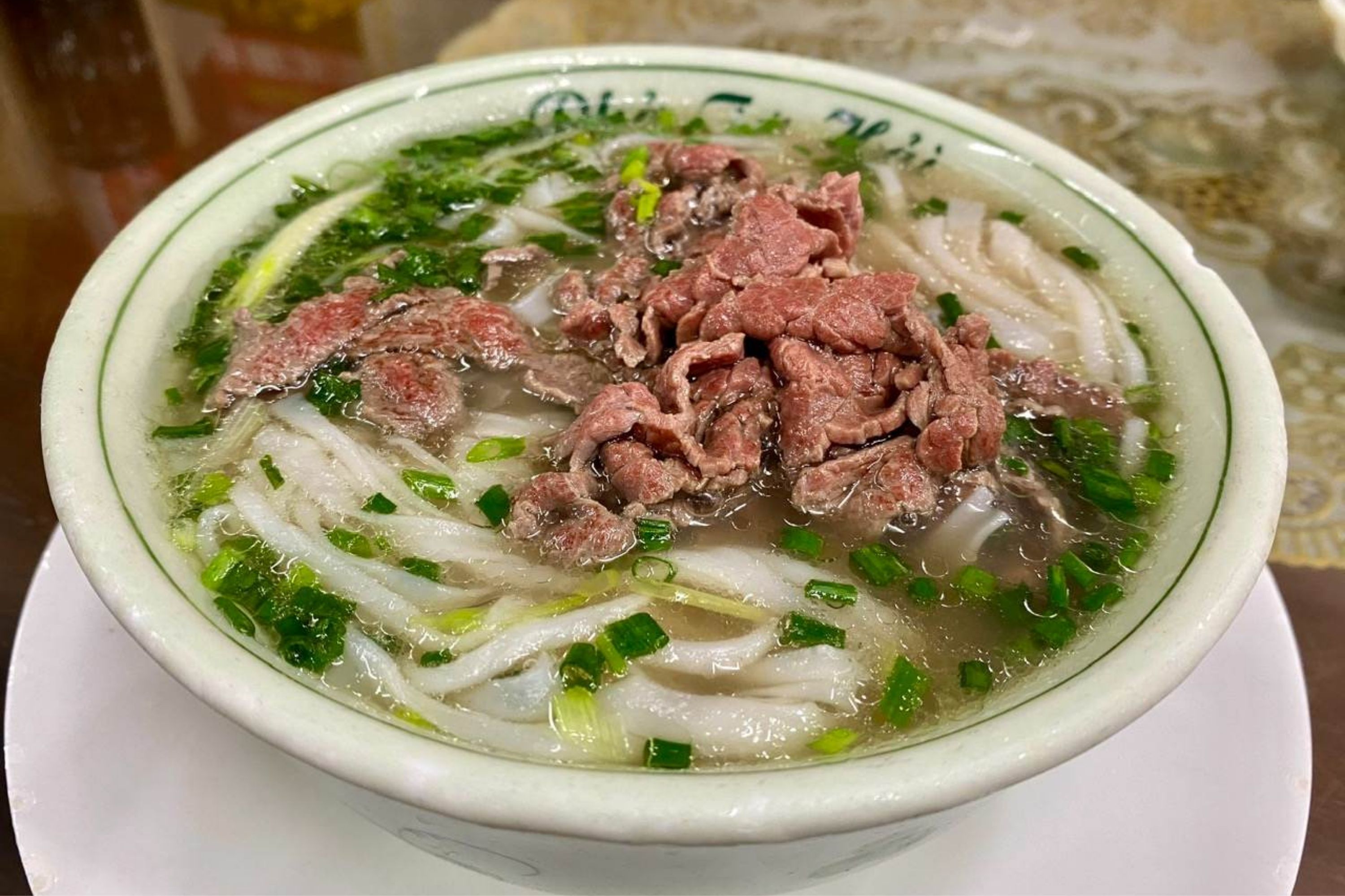 Phở có vị ngọt tự nhiên