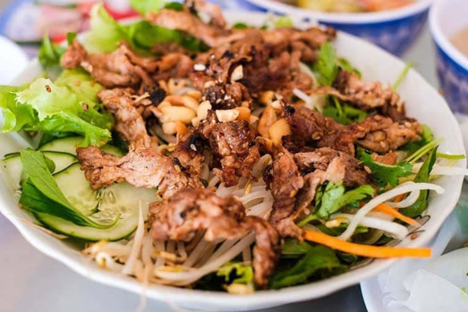 Bún thịt nướng quán Tài Phú  