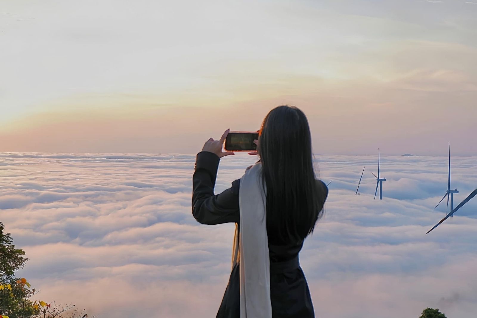 Săn mây ở đồi Cu Vơ