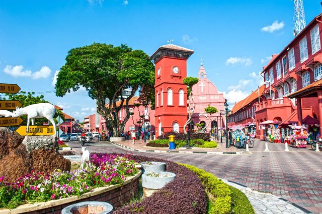 Phố cổ Malacca ở Malaysia
