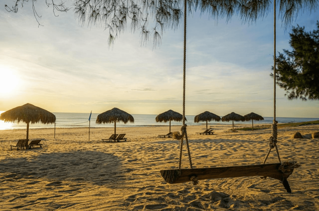 Biển Bảo Ninh vẫn giữ nguyên vẻ đẹp hoang sơ