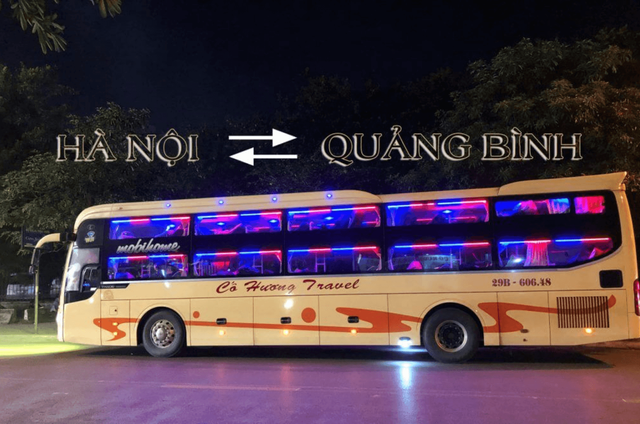 Các nhà xe chuyên tuyến Hà Nội - Quảng Bình