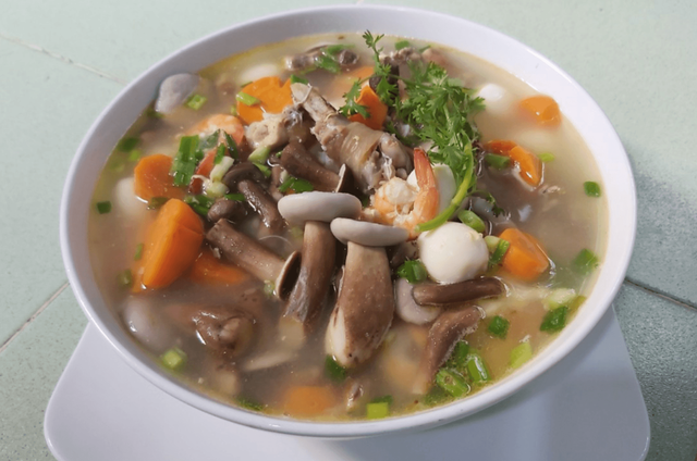 Canh nấm tràm Quảng Bình - Hương vị khó quên