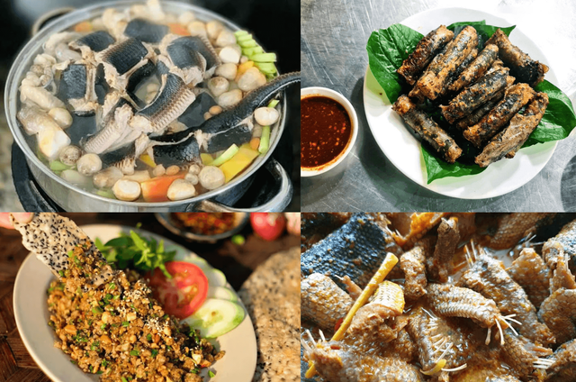  Khám phá các món ngon từ đặc sản độc lạ đẻn biển 