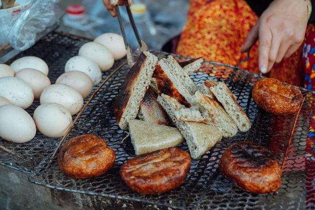 Bánh tam giác mạch ở Hà Giang