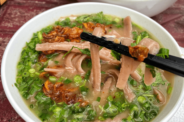 Cháo sát cá lóc đồng  