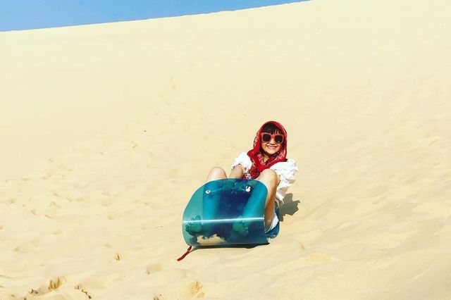 Đồi cát Quang Phú chỉ cách thành phố khoảng 10km 