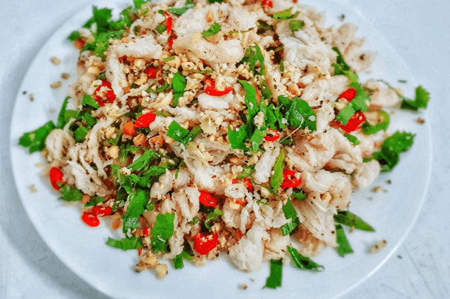 Gỏi cá nghéo 