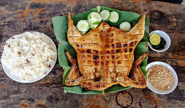 Bữa trưa tại Thung lũng Bồng Lai
