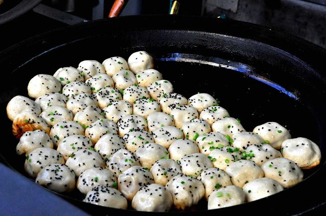Bánh bao ở Thượng Hải