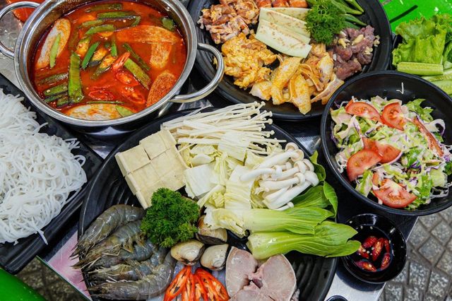 Nhà hàng hải sản ở biển Nhật Lệ 