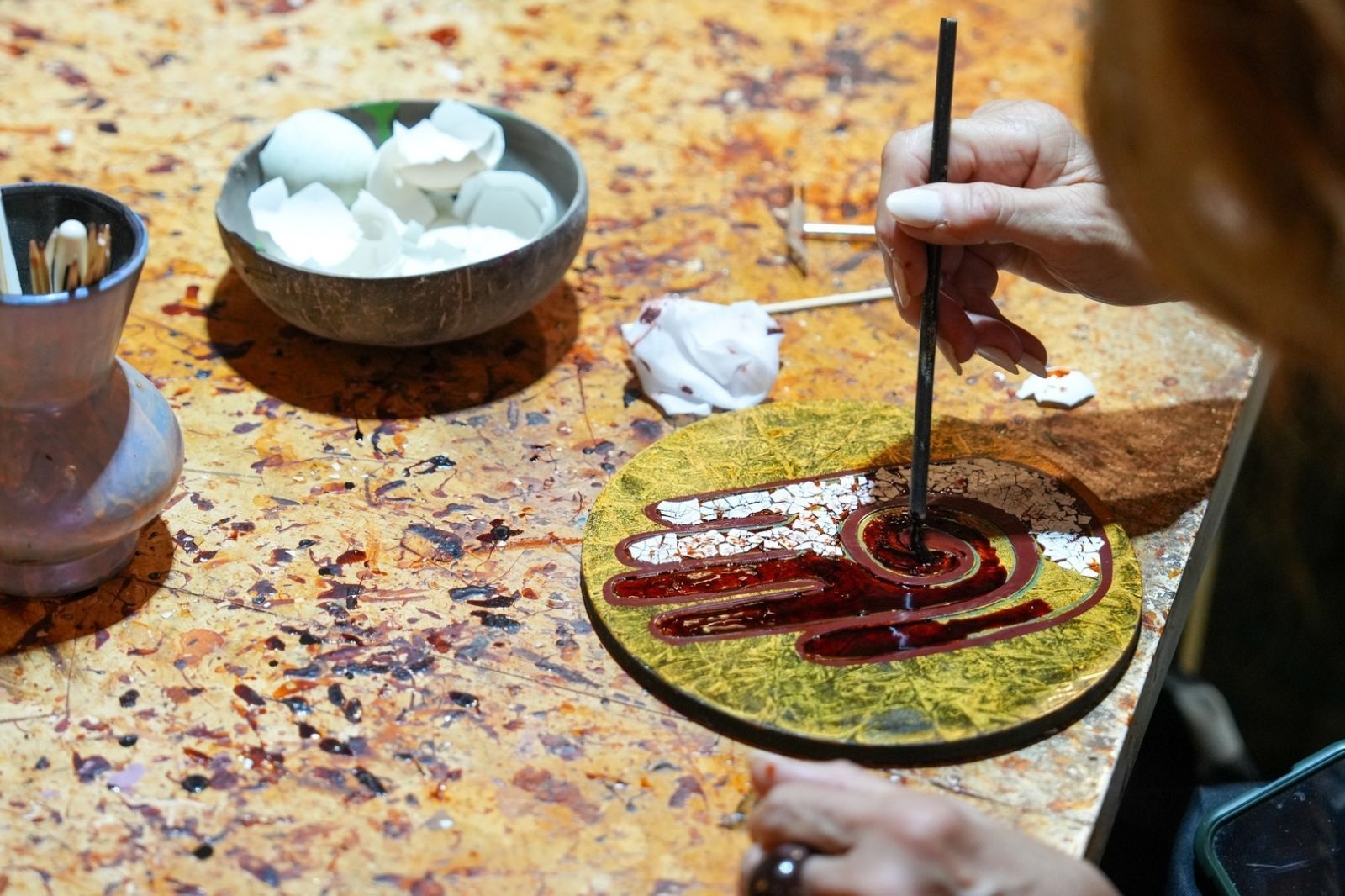 Sơn đạt tiêu chuẩn khi có được màu cánh gián