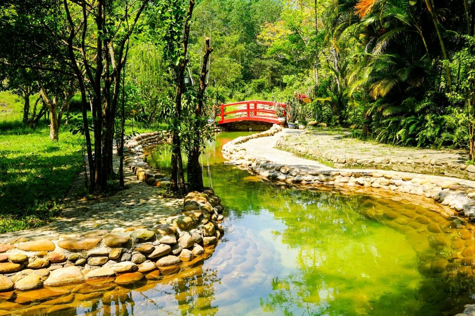 Suối khoáng nóng Thanh Tân