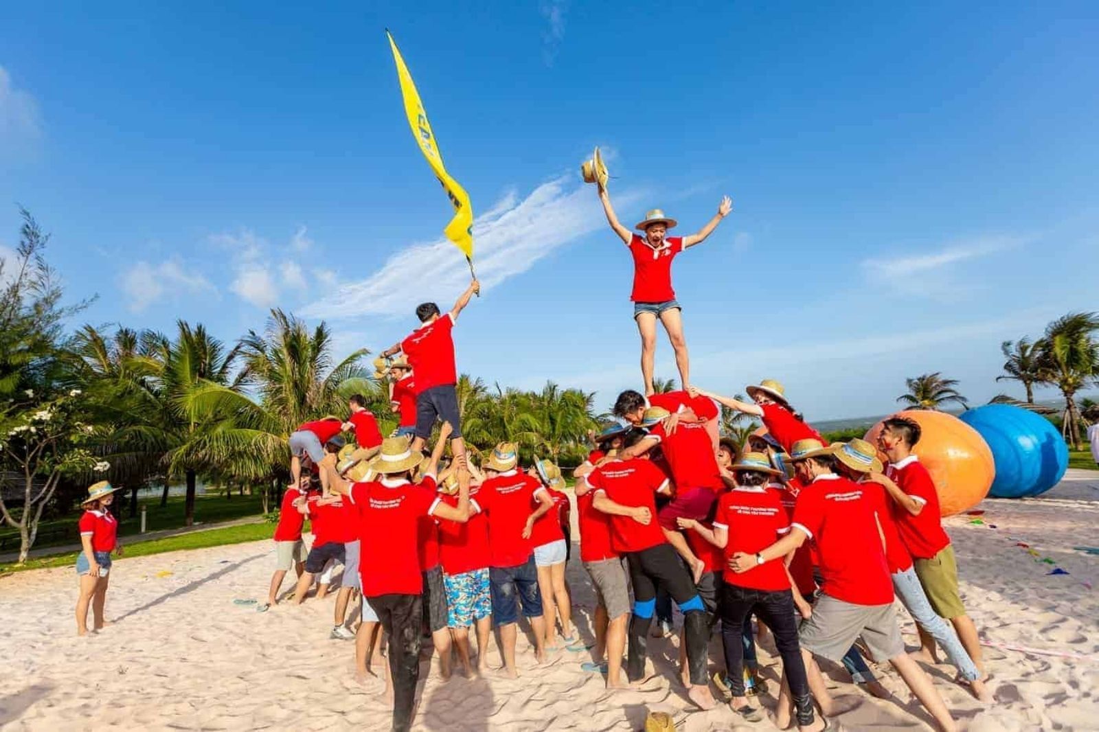 Chương trình teambuilding ở biển 