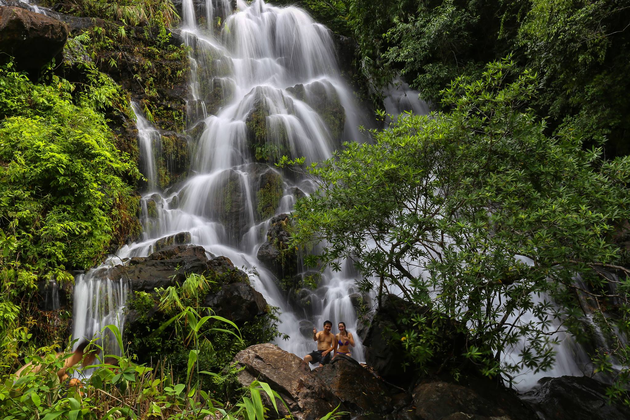 Thác gió Vườn Thực Vật – Phong Nha Botanic Garden