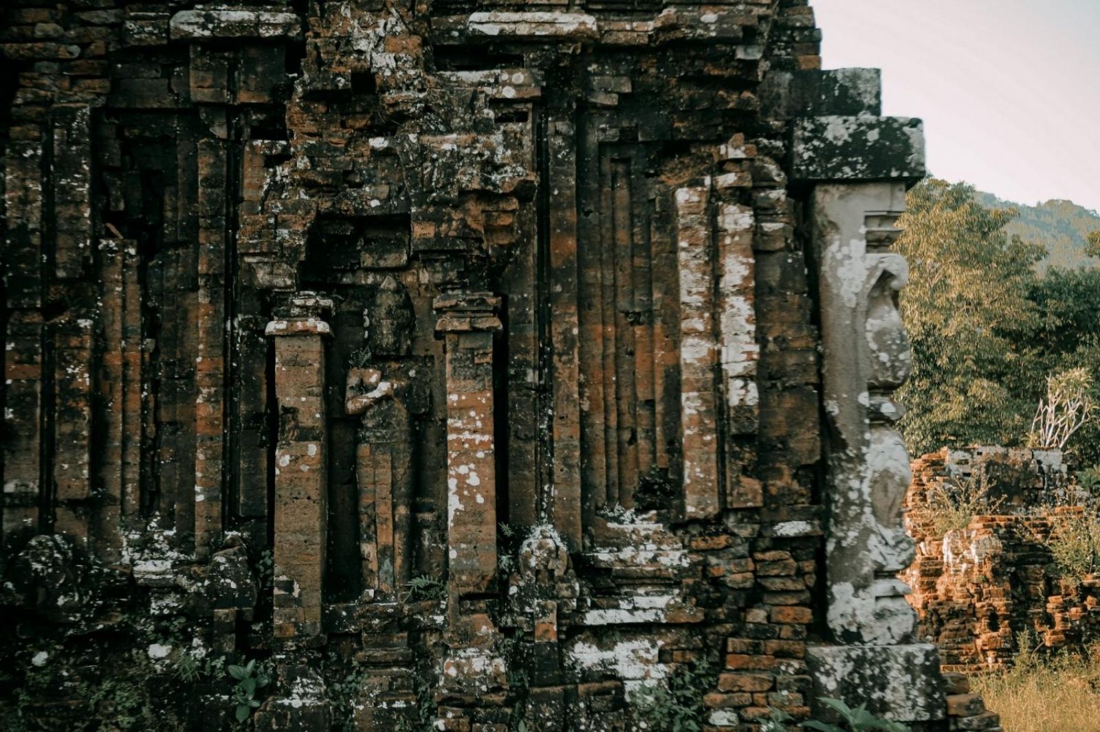 Thánh Địa Mỹ Sơn được xây dựng bằng gạch 