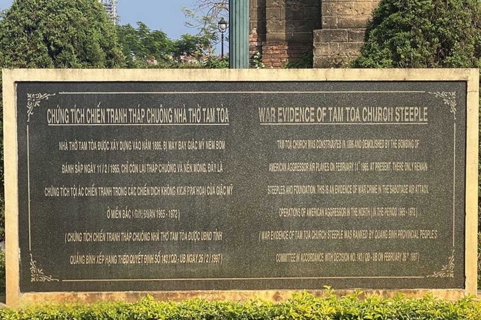 Thông tin cơ bản về di tích 