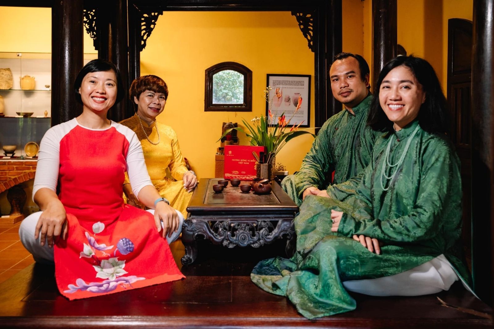 Thưởng trà shan tuyết tại bảo tàng  