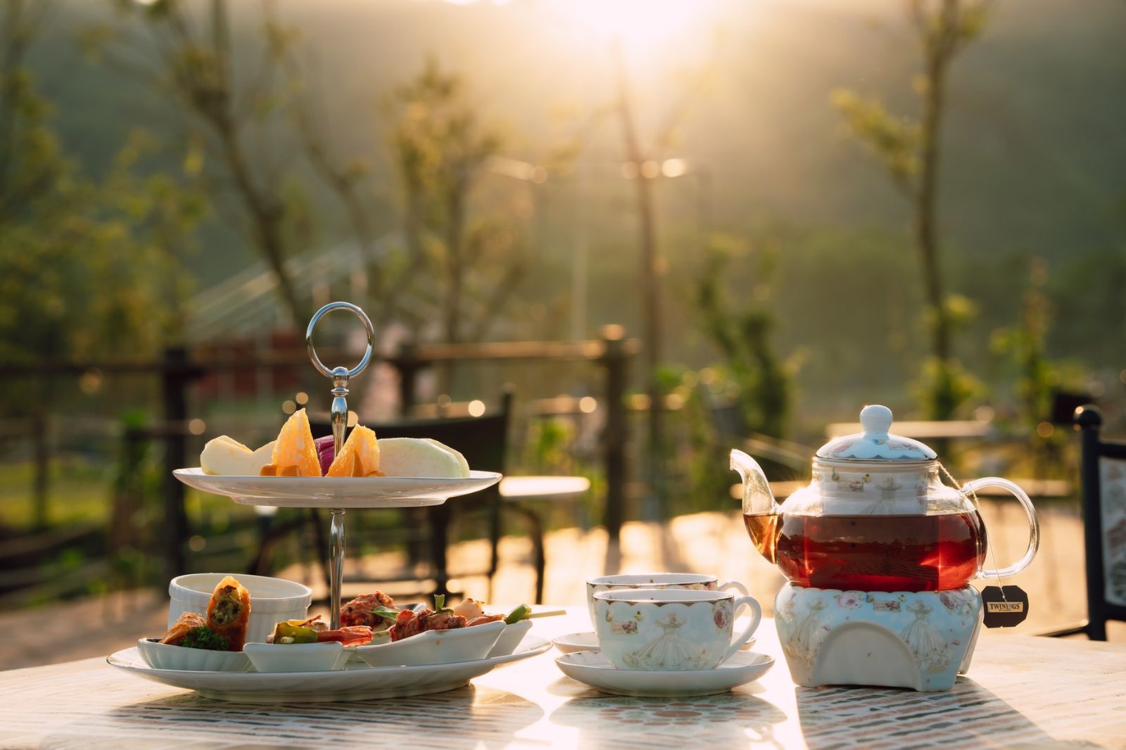 Trà chiều ở Phong Nha Valley