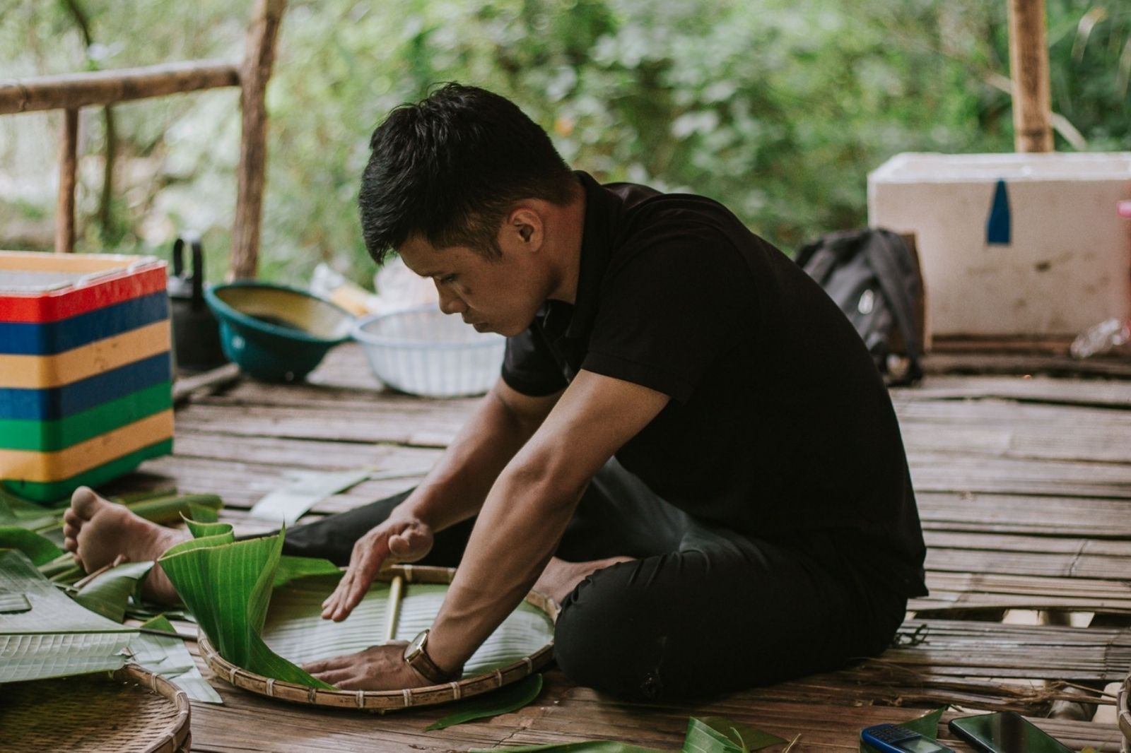 Trải nghiệm nấu ăn cùng người đồng bào