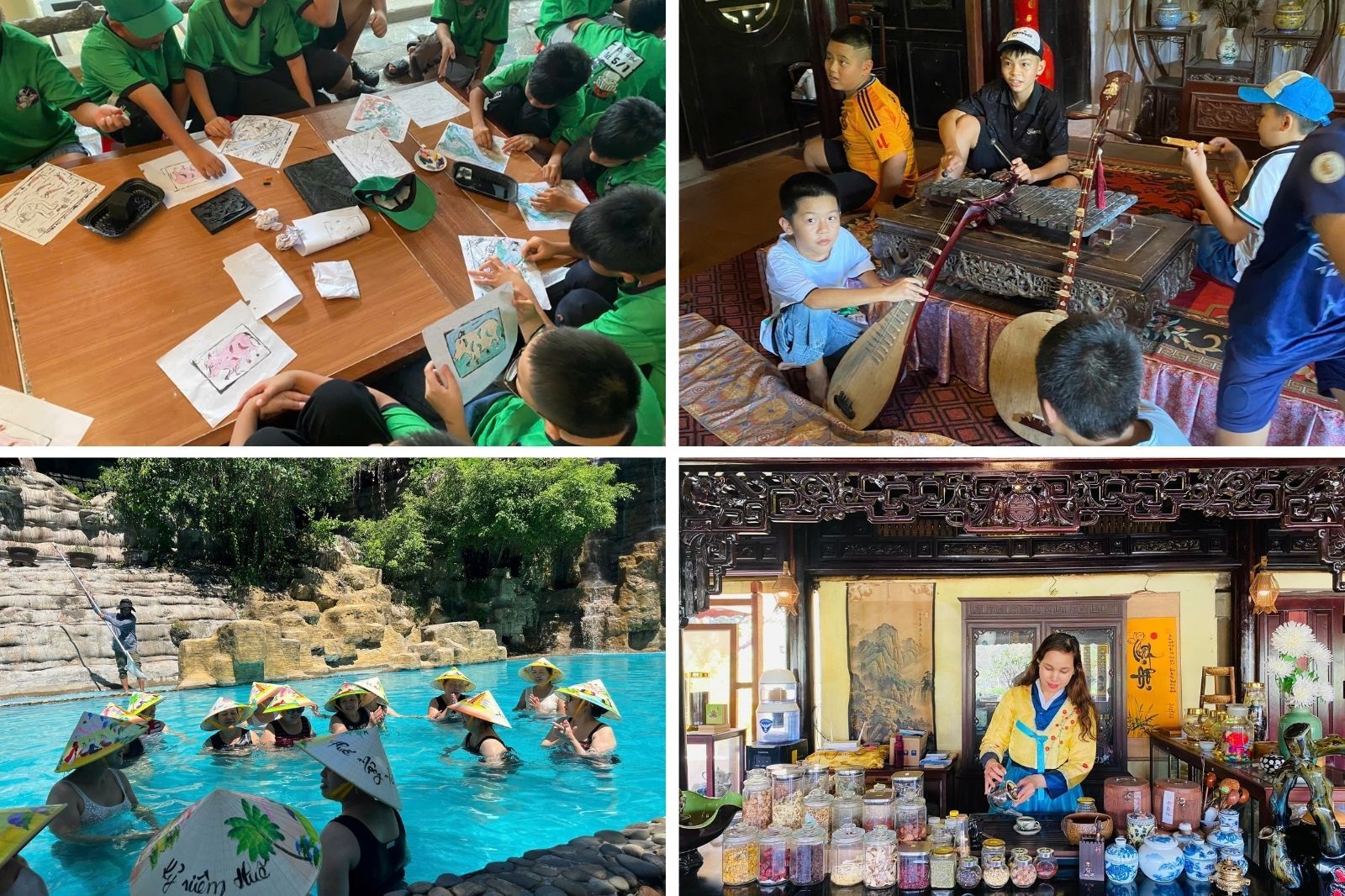 Trải nghiệm những hoạt động thú vị ở khu du lịch  