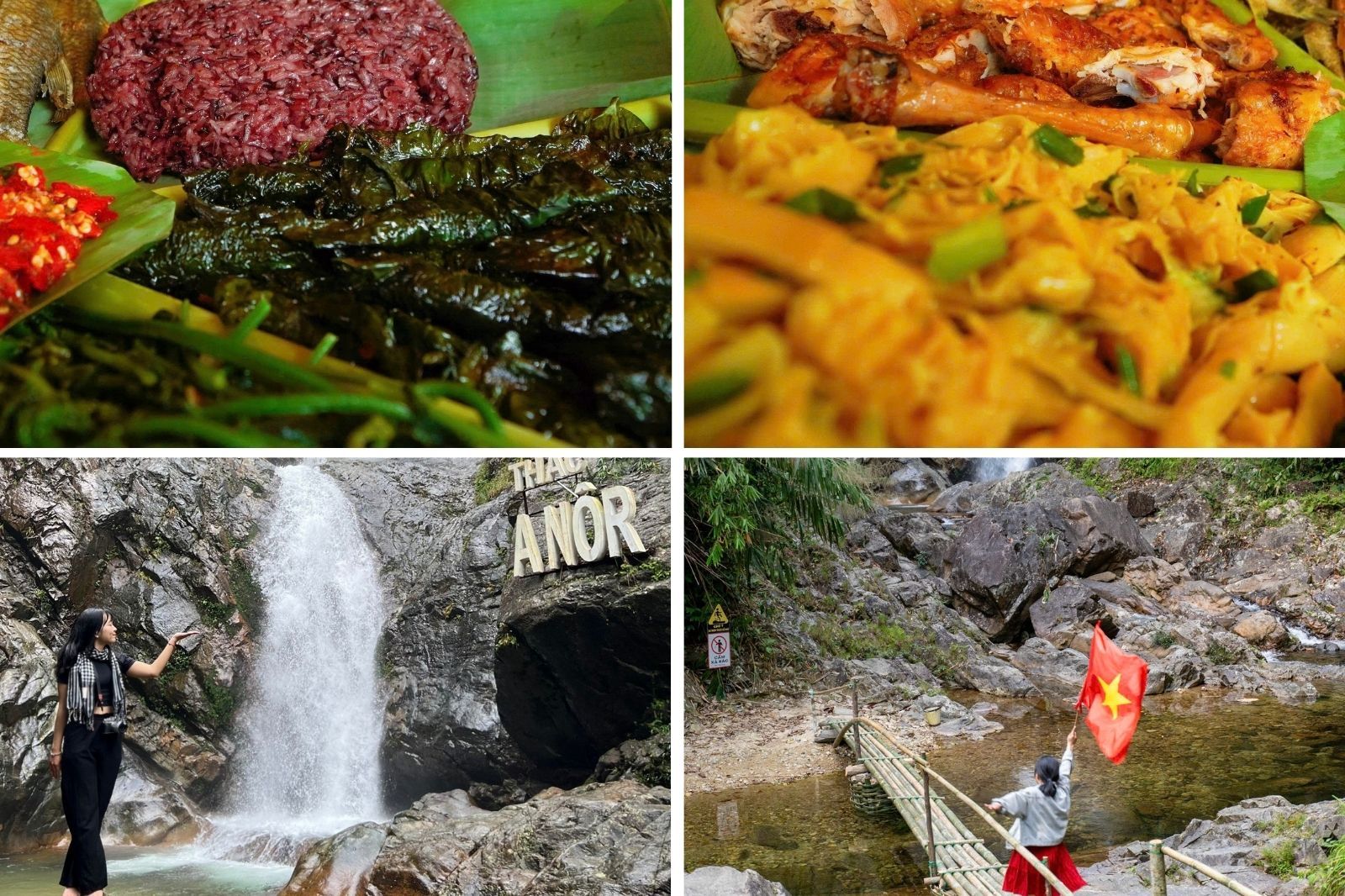 Trải nghiệm thú vị ở thác Anôr