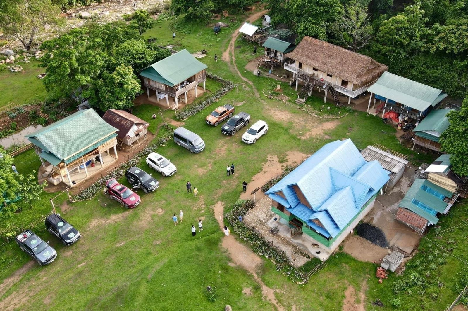 Vẻ đẹp bình yên của làng du lịch sinh thái Chênh Vênh