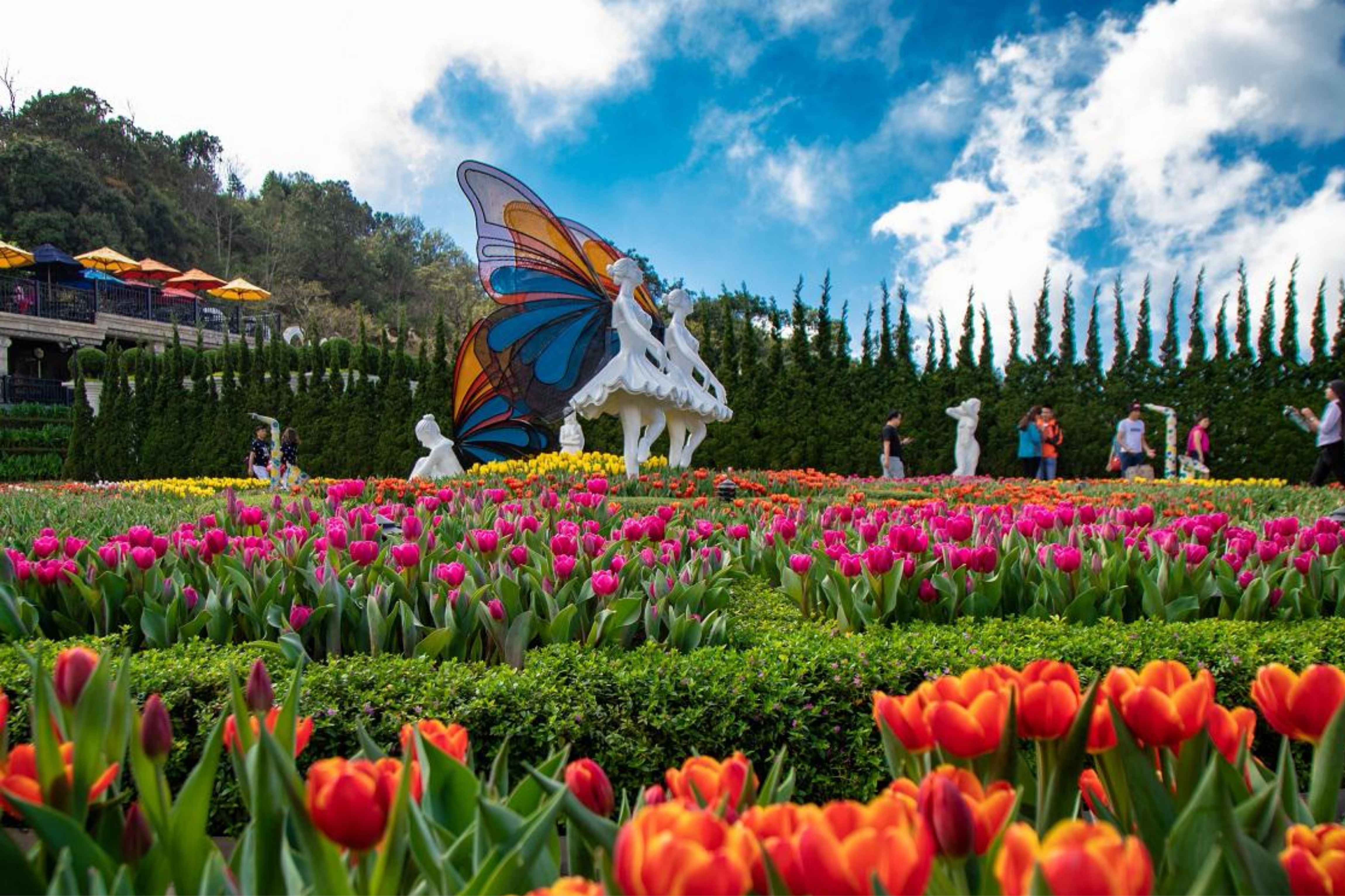 Vườn hoa Le Jardin d’Amour 