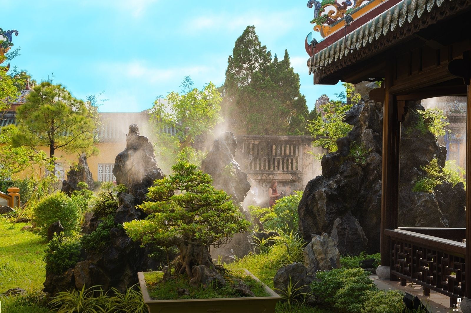 Vườn Thiệu Phương được vua Minh Mạng cho xây dựng