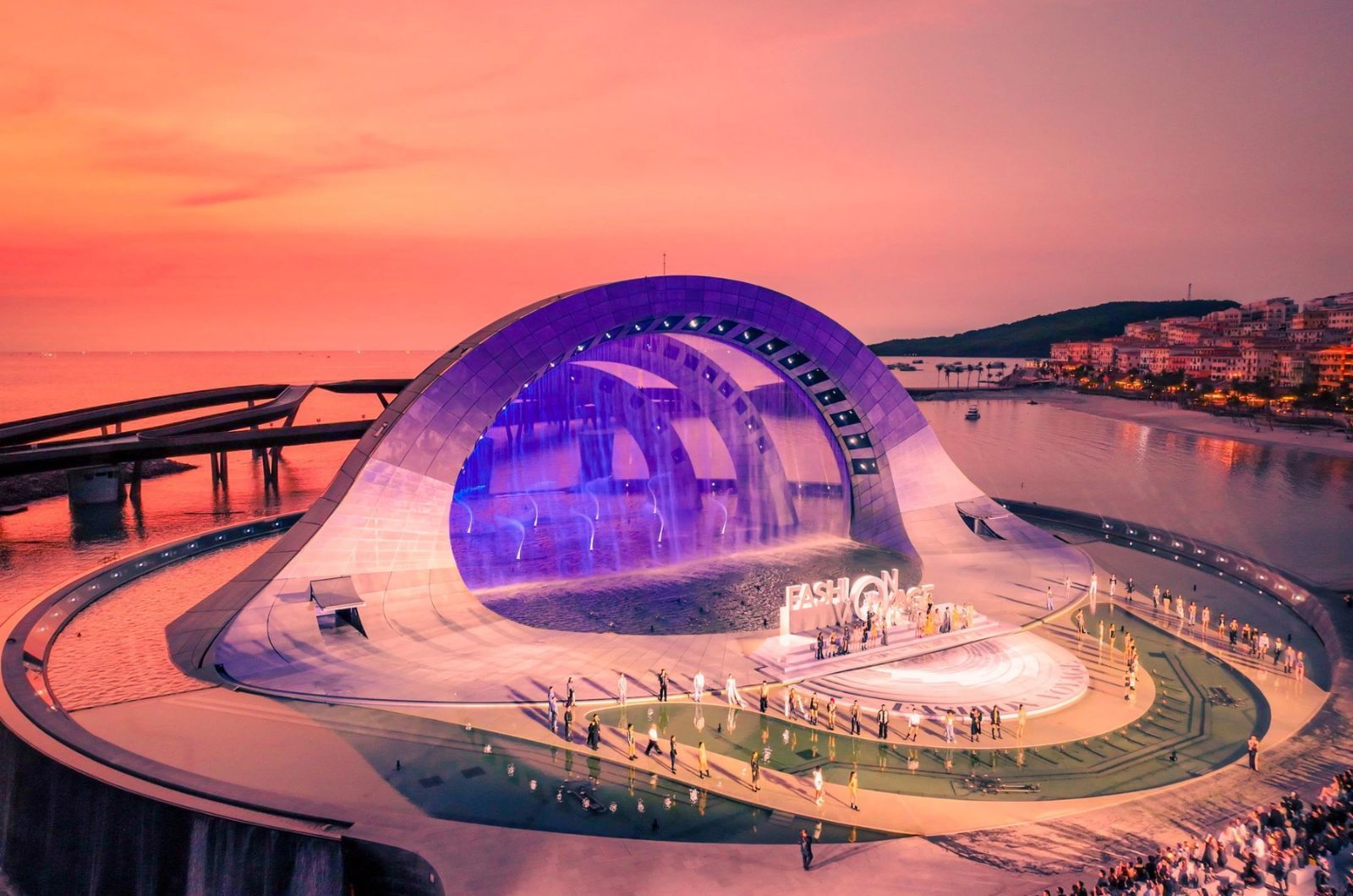 Xem các show diễn ở thị trấn Hoàng hôn 